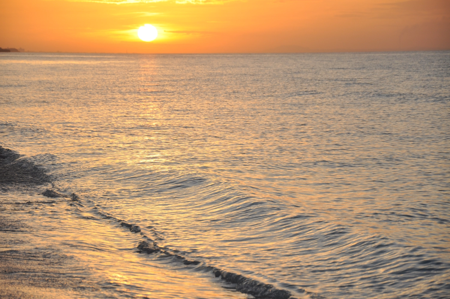 Beratung, Coaching, Supervision, Training, Moderation – Sonnenuntergang über dem Meer